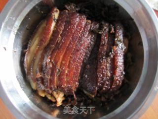 梅干菜扣肉的做法步骤：13
