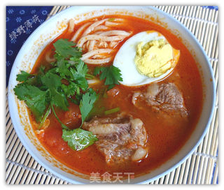 番茄牛肉面的做法步骤：12