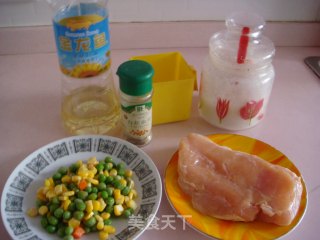 原汁原味------五彩鸡丁的做法步骤：1