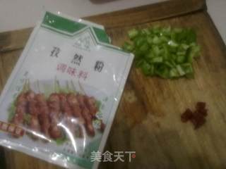 孜然菜花的做法步骤：3