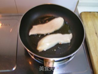 白领一族的健康午餐--素肉排套餐的做法步骤：5