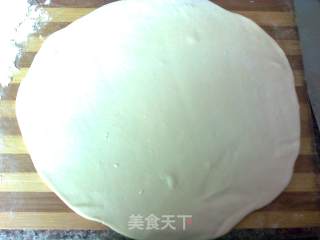 脆皮干菜千层饼的做法步骤：4