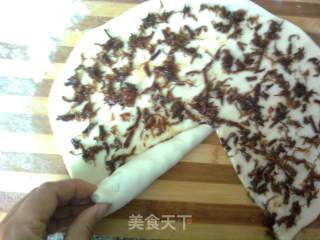 脆皮干菜千层饼的做法步骤：7
