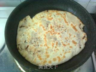 脆皮干菜千层饼的做法步骤：10