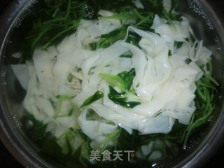 西红柿鸡蛋青菜拌面的做法步骤：16
