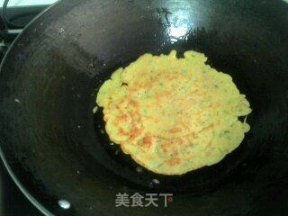 葱香肉馅鸡蛋煎饼的做法步骤：7