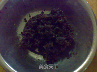紫米菠萝吐司的做法步骤：1