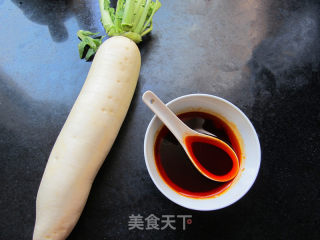 凉拌萝卜丝的做法步骤：1