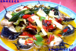泡椒酸菜乌龙鱼的做法步骤：10