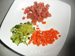 什锦蔬菜煎饼的做法步骤：1