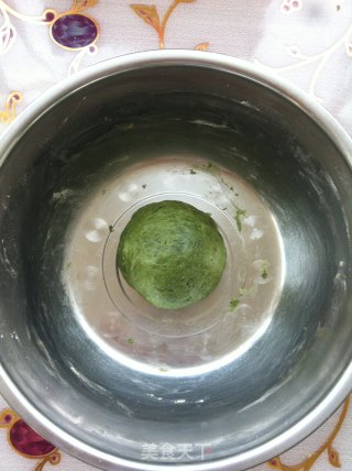 抹茶红豆酥的做法步骤：4
