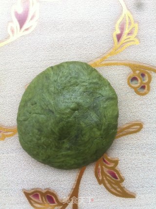 抹茶红豆酥的做法步骤：9