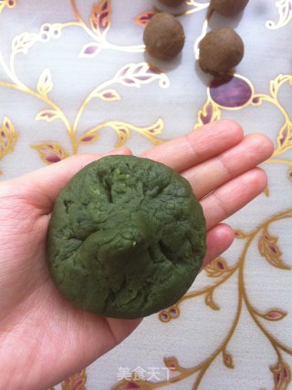 抹茶红豆酥的做法步骤：18
