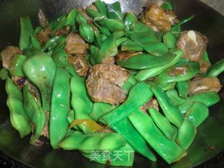 排骨炖油豆的做法步骤：10