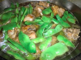 排骨炖油豆的做法步骤：11