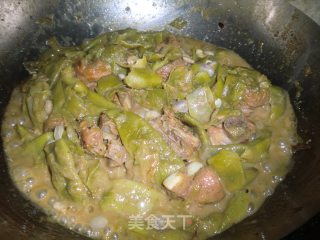 排骨炖油豆的做法步骤：13