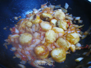 茄汁日本豆腐的做法步骤：9
