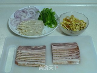 培根蔬菜卷的做法步骤：2