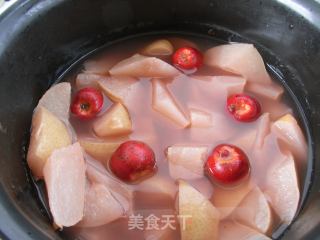 【适合夏天食用的水果】红果酥梨羹的做法步骤：7