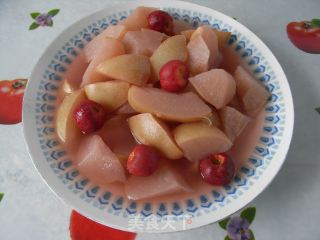 【适合夏天食用的水果】红果酥梨羹的做法步骤：8