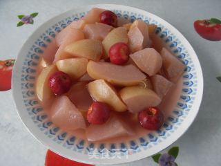 【适合夏天食用的水果】红果酥梨羹的做法步骤：9