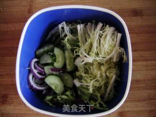 面包沙拉的做法步骤：3