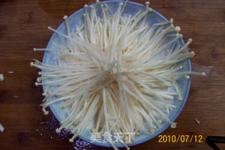 清蒸金针菊花鱼的做法步骤：4