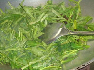 空心菜沙茶羊肉的做法步骤：10