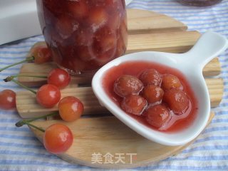 【大果粒草莓酱】----附带也煮出樱桃酱的做法步骤：11