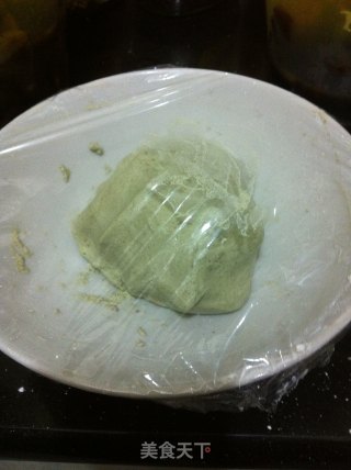 抹茶草莓大福的做法步骤：2