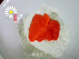电饼铛胡萝卜饼的做法步骤：4