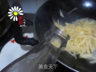 醋溜土豆丝的做法步骤：5