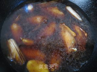 腐竹香菇炖翅中的做法步骤：8