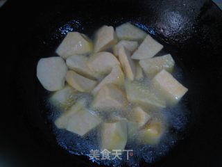 拔丝红薯的做法步骤：2