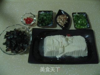 松花豆腐的做法步骤：4