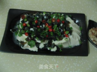 松花豆腐的做法步骤：5