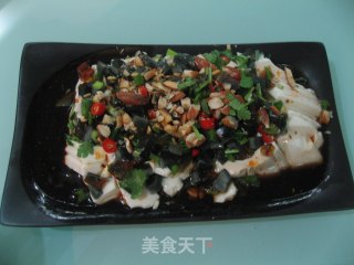 松花豆腐的做法步骤：10