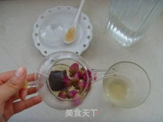 玫瑰蜂蜜茶的做法步骤：1