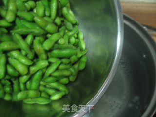 五香毛豆的做法步骤：8
