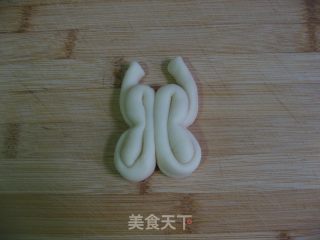 腊肠卷，蝴蝶卷的做法步骤：7