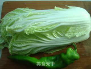 醋溜大白菜的做法步骤：1