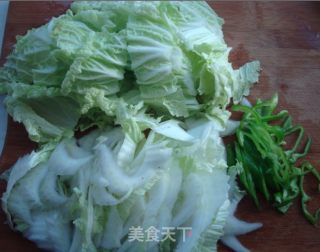 醋溜大白菜的做法步骤：2