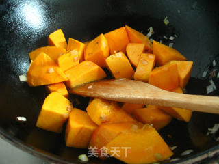 传承妈妈的一道菜——南瓜稠饭的做法步骤：3