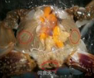 蟹粥的做法步骤：2