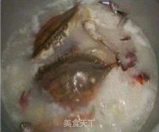 蟹粥的做法步骤：7
