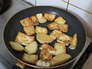 香煎豆腐的做法步骤：5