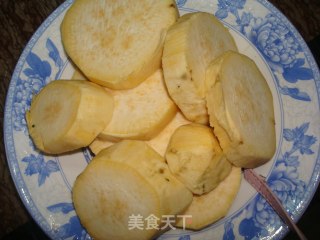 地瓜丸子的做法步骤：2