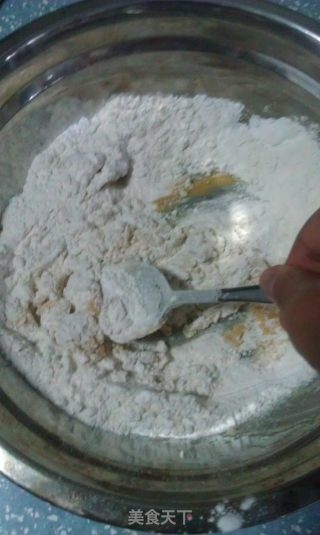 花生果酱夹心饼干的做法步骤：4