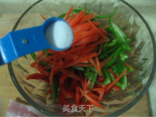 蔬菜培根卷的做法步骤：7
