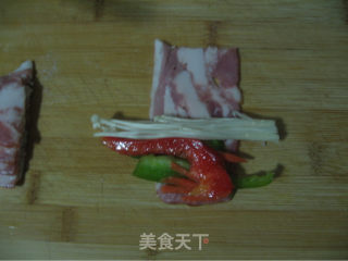 蔬菜培根卷的做法步骤：10